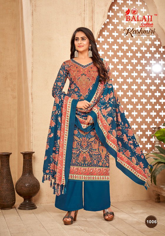 Balaji Kashmiri Casual Wear Pashmina Wholesale Dress Material Collection